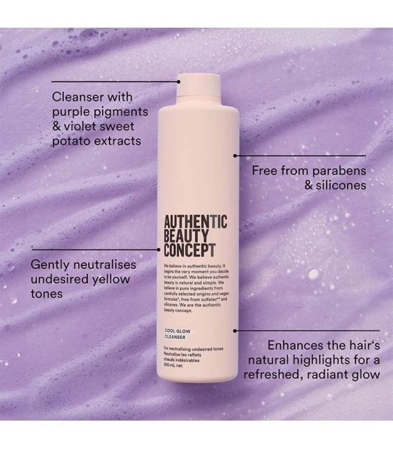 Authentic Beauty Concept Cool Glow Cleanser 300ml  | Celini.fr