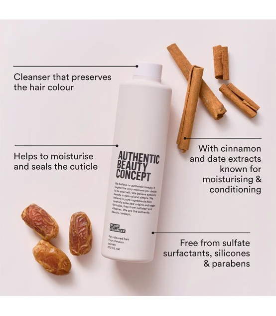 Authentic Beauty Concept Glow Cleanser 300ml  | Celini.fr