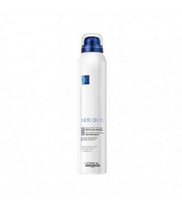 L'Oréal professionnel Serioxyl Spray gris 200ml Spray coloré volumisateur et disciplinant pour cheveux clairsemés. - 1